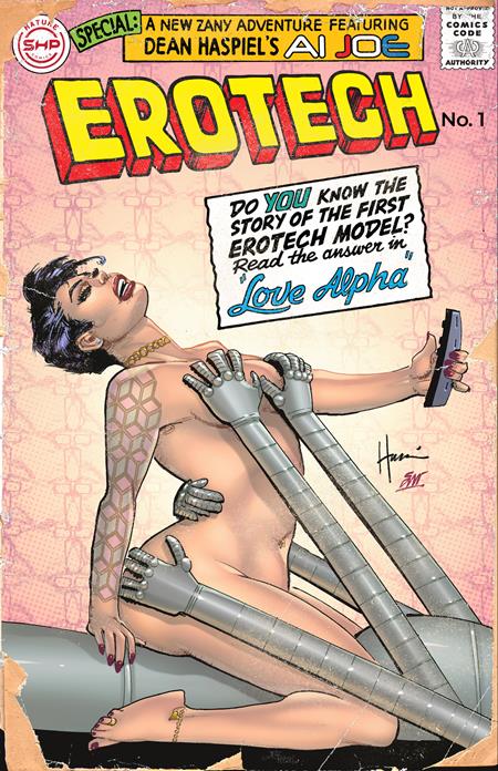 EROTECH #1 (OF 5) CVR B INC 1:5 HOWARD CHAYKIN VAR (MR)