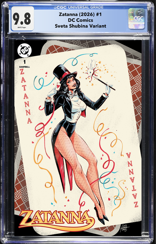 ZATANNA (2026) #1 SVETA SHUBINA TRADE DRESS LIMITED TO 1,000 COPIES
