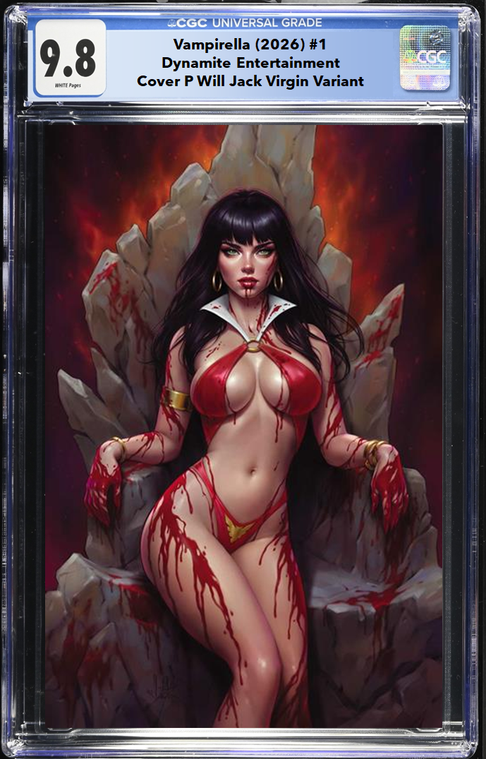 VAMPIRELLA (2026) #1 KEVIN CHUA LIMITED TO 250 TRADE DRESS / 200 VIRGIN / 50 COLOR SPLASH / 30 VIRGIN METAL