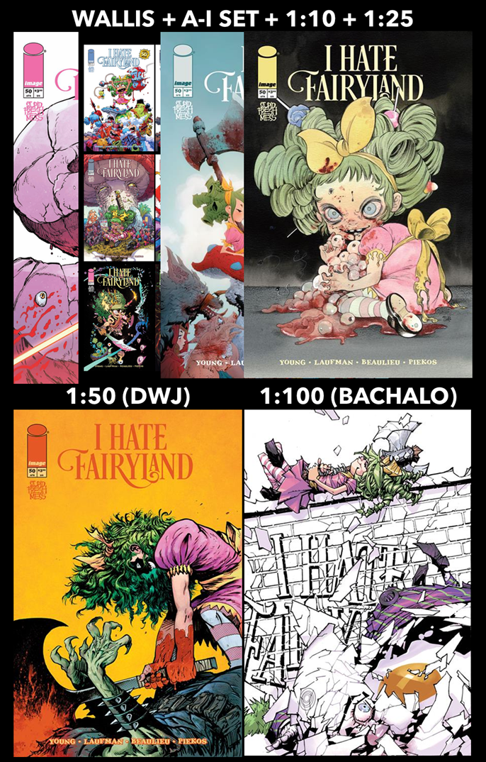 I HATE FAIRYLAND #50 KIT WALLIS F*CK (UNCENSORED) FAIRYLAND VAR (MR) LIMITED TO 500 COPIES