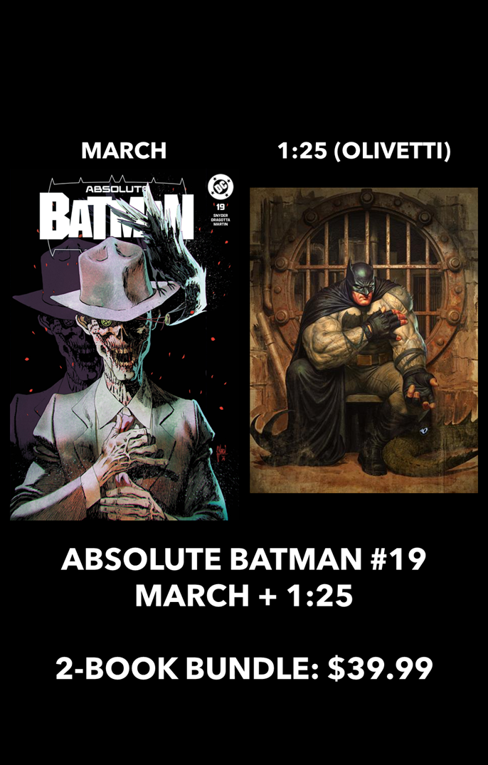 ABSOLUTE BATMAN #19 GUILLEM MARCH TRADE DRESS LIMITED TO 1,000 COPIES