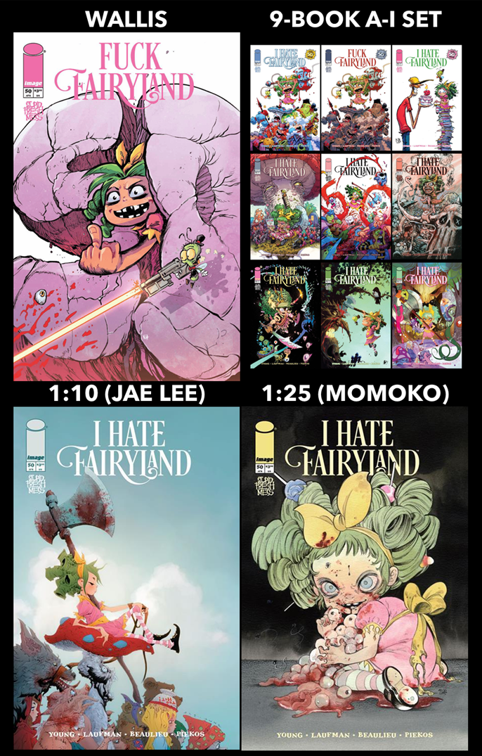 I HATE FAIRYLAND #50 KIT WALLIS F*CK (UNCENSORED) FAIRYLAND VAR (MR) LIMITED TO 500 COPIES