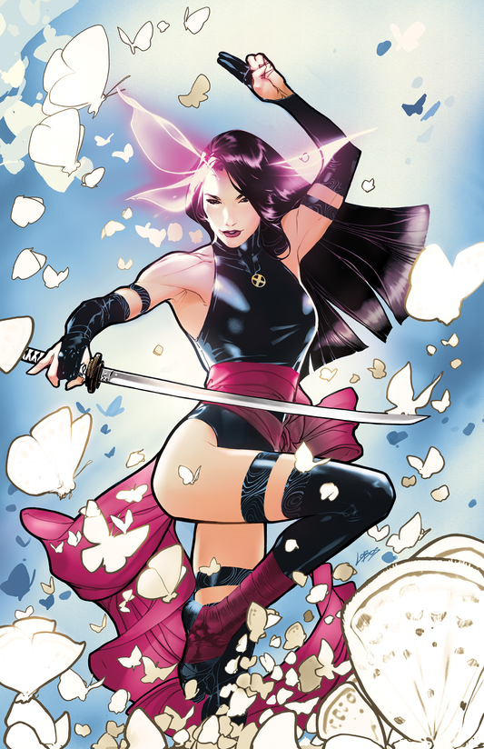 PSYLOCKE: NINJA #1 PABLO VILLALOBOS VIRGIN VARIANT [1:100]