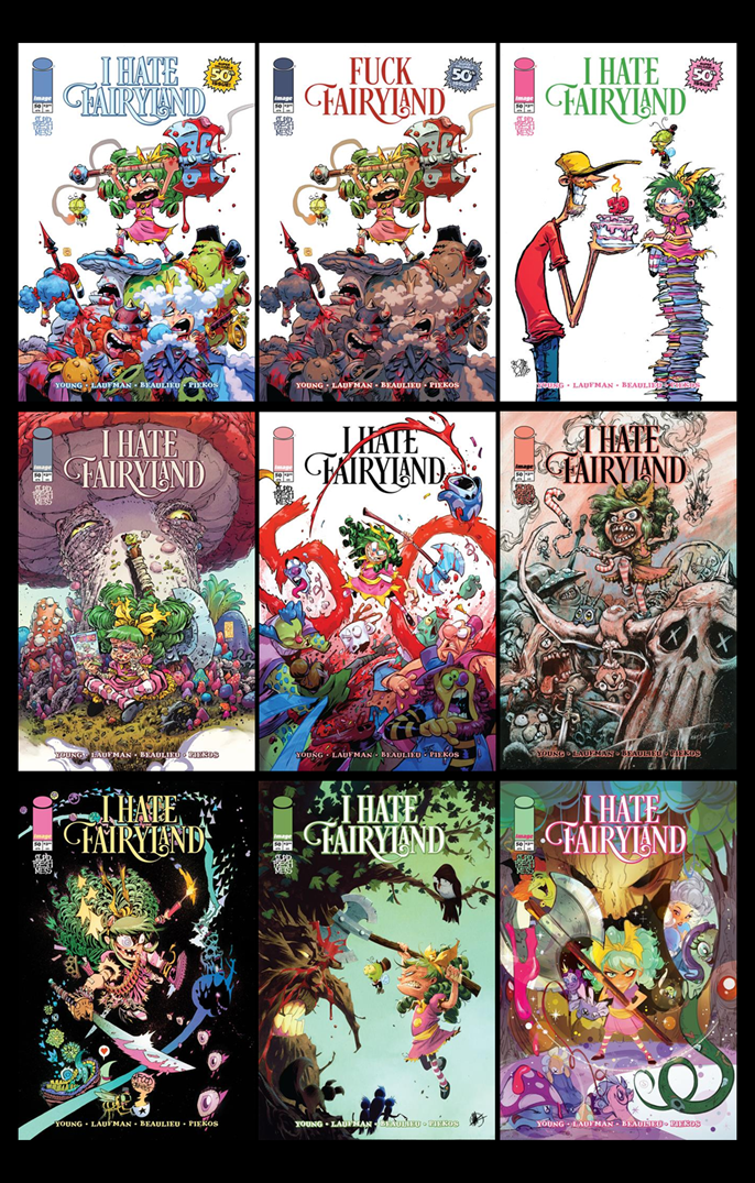 I HATE FAIRYLAND #50 KIT WALLIS F*CK (UNCENSORED) FAIRYLAND VAR (MR) LIMITED TO 500 COPIES