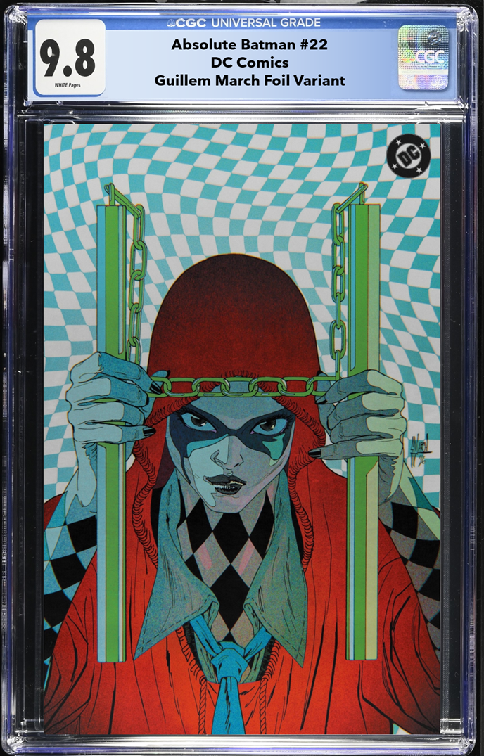 ABSOLUTE BATMAN #22 GUILLEM MARCH LIMITED TO 1,000 TRADE DRESS / 1,000 VIRGIN FOIL COPIES