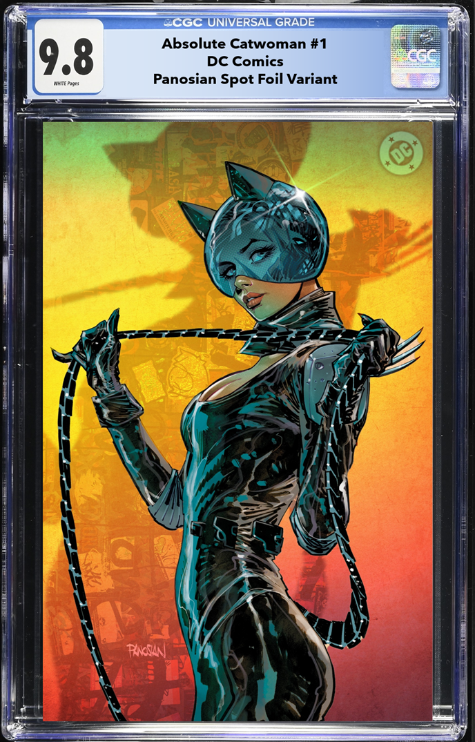 ABSOLUTE CATWOMAN #1 (OF 6) DAN PANOSIAN LIMITED TO 1,000 TRADE DRESS / 1,000 SPOT FOIL COPIES