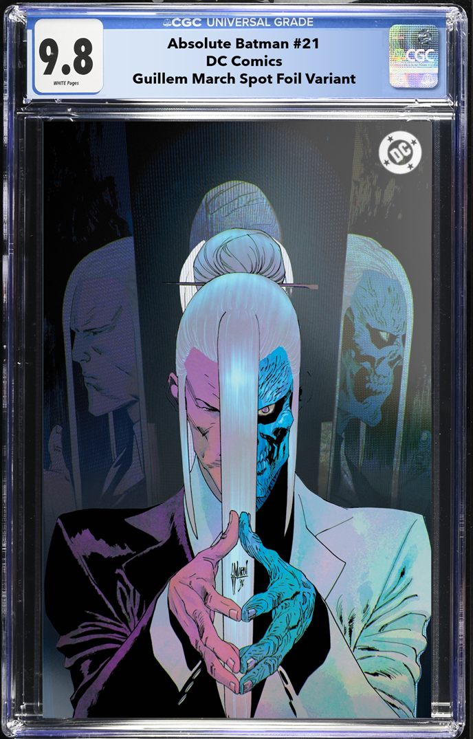 ABSOLUTE BATMAN #21 GUILLEM MARCH LIMITED TO 1,000 TRADE DRESS / 1,000 SPOT FOIL COPIES