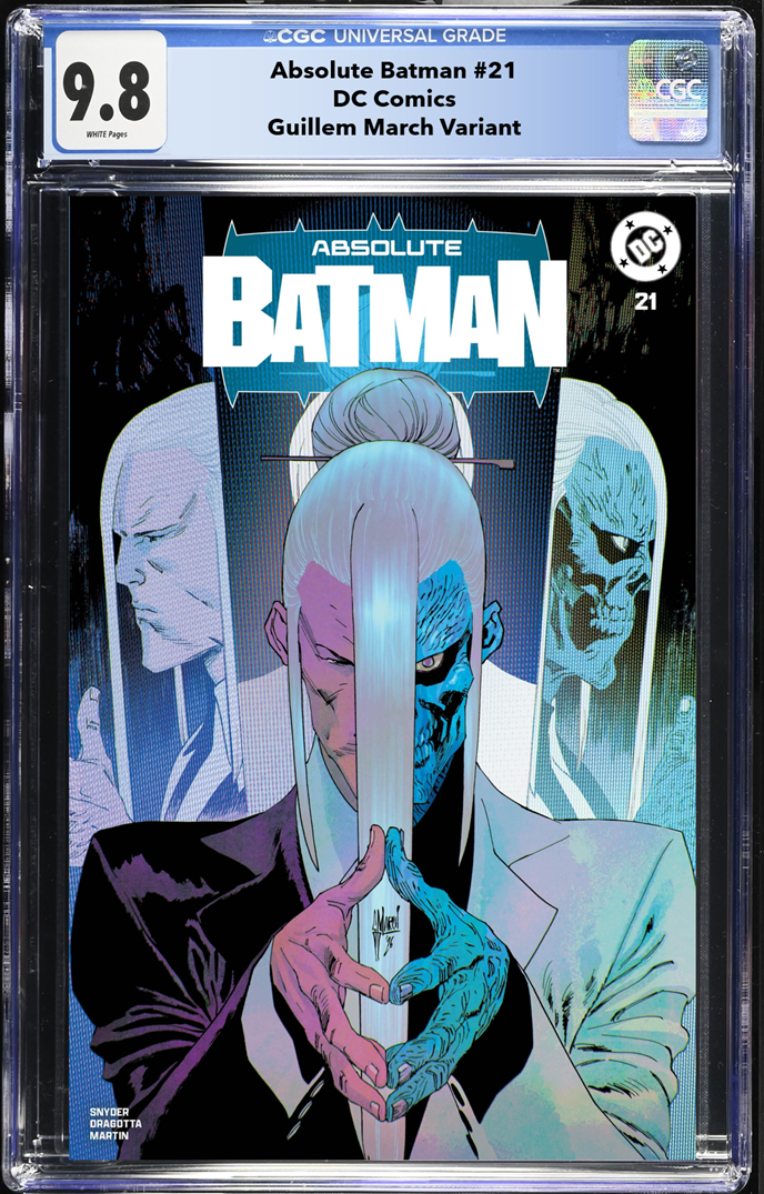 ABSOLUTE BATMAN #21 GUILLEM MARCH LIMITED TO 1,000 TRADE DRESS / 1,000 SPOT FOIL COPIES