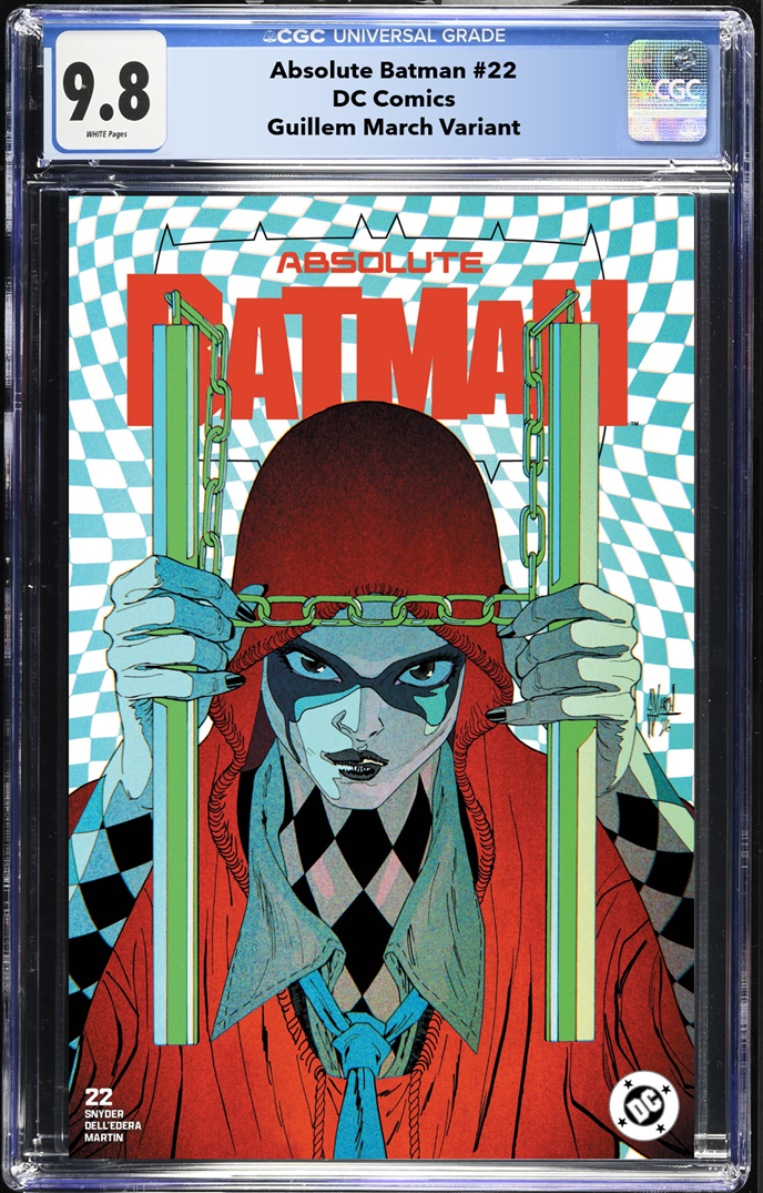 ABSOLUTE BATMAN #22 GUILLEM MARCH LIMITED TO 1,000 TRADE DRESS / 1,000 VIRGIN FOIL COPIES