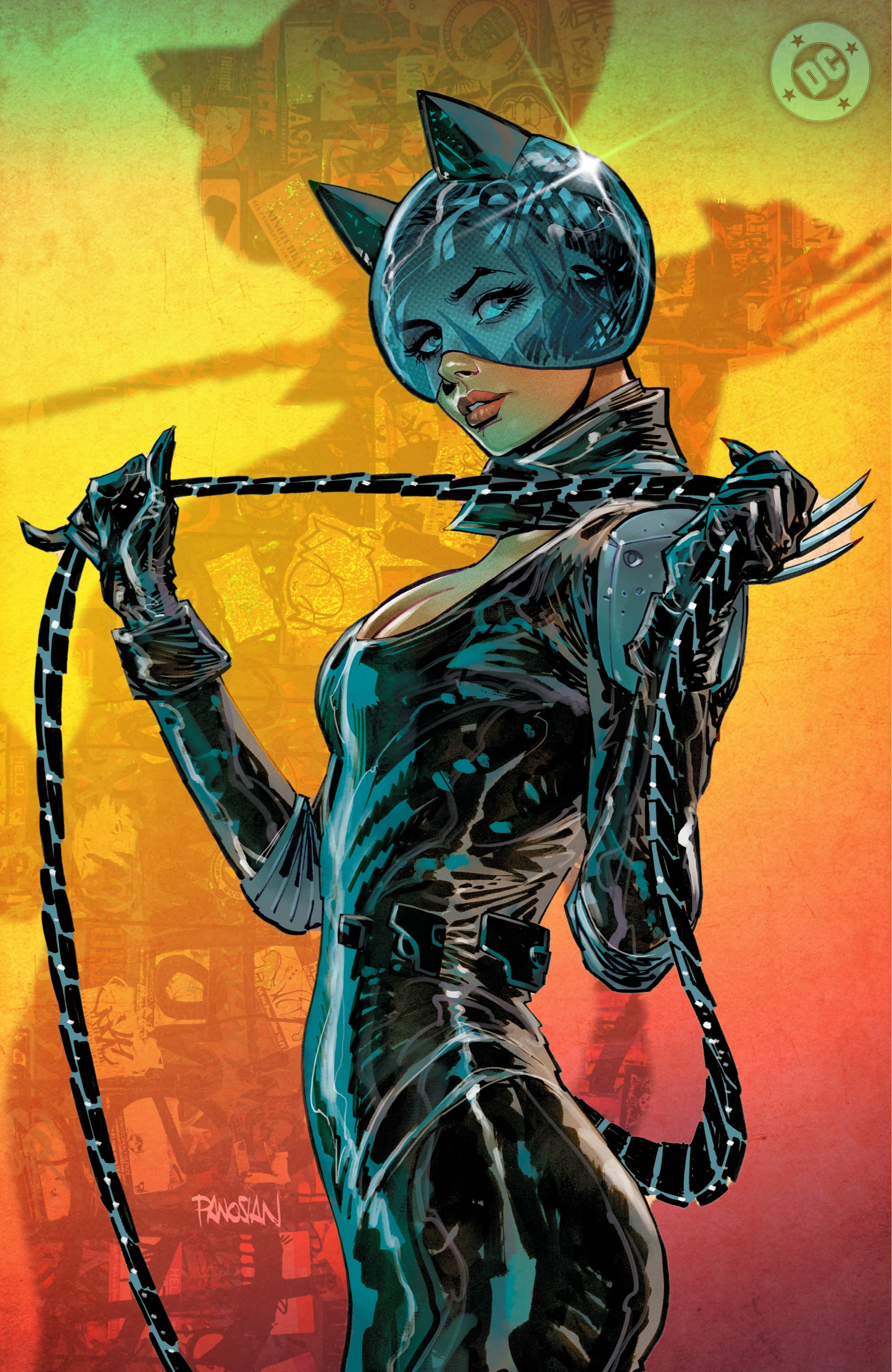 ABSOLUTE CATWOMAN #1 (OF 6) DAN PANOSIAN LIMITED TO 1,000 TRADE DRESS / 1,000 SPOT FOIL COPIES
