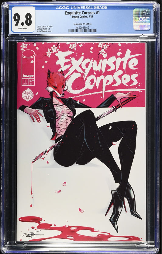 EXQUISITE CORPSES #1 SVETA SHUBINA TRADE DRESS CGC 9.8 LIMITED TO 400 COPIES (MR)