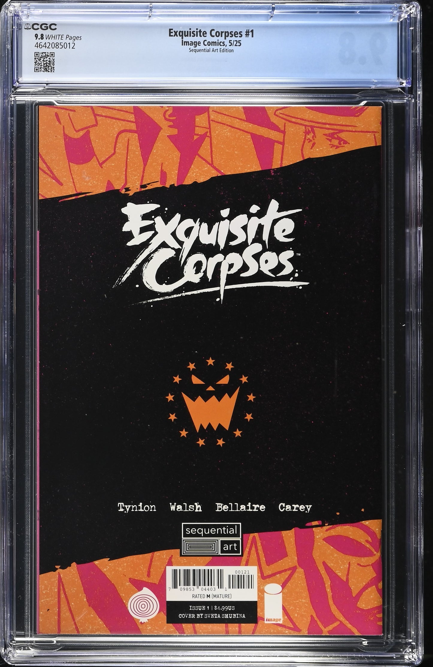 EXQUISITE CORPSES #1 SVETA SHUBINA TRADE DRESS CGC 9.8 LIMITED TO 400 COPIES (MR)