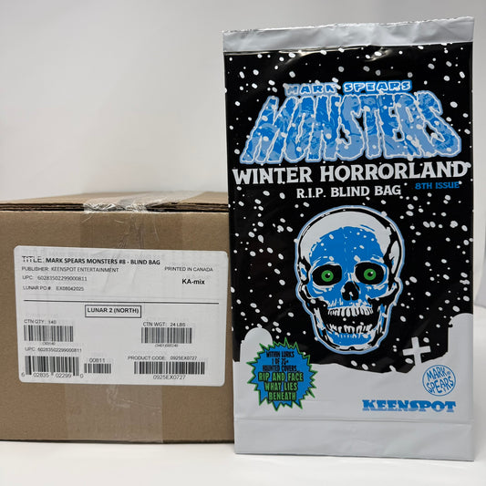 MARK SPEARS MONSTERS #8 CVR A WINTER HORRORLAND R.I.P BLIND BAG SEALED DISTRIBUTOR CASE ~140 COPIES