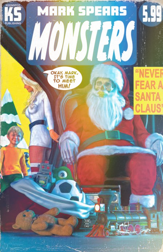 MARK SPEARS MONSTERS #4 SECOND PRINTING CVR B WITCHING HOUR HOMAGE METAL VAR