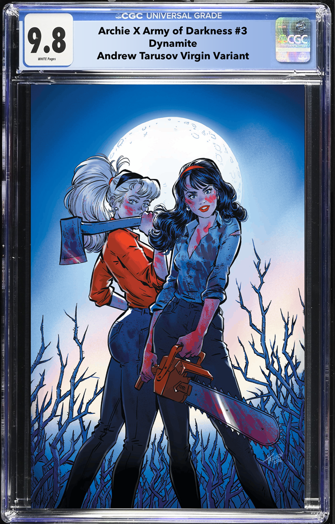 ARCHIE X ARMY OF DARKNESS #3 ANDREW TARUSOV LIMITED TO 250 TRADE DRESS / 250 VIRGIN COPIES