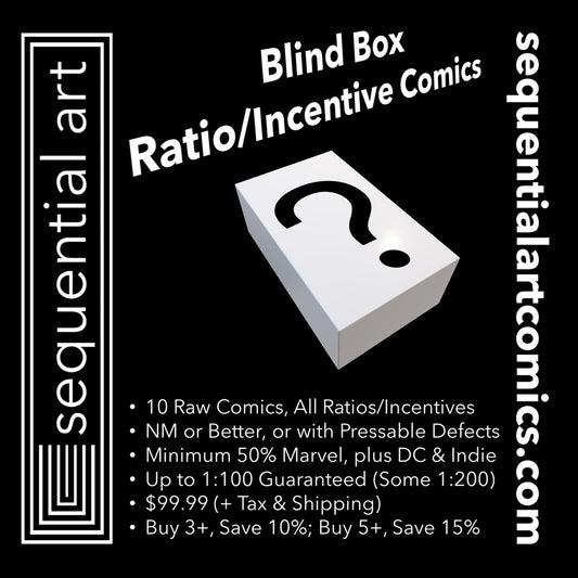 BLIND BOX RATIO/INCENTIVE COMICS
